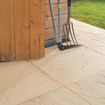 Picture of Brett Stamford Riven Concrete Paving Slabs 450x450x32mm Buff 