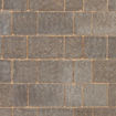 Picture of Brett Alpha Antique Large Driveway Block Paving 210x140x50mm Charcoal