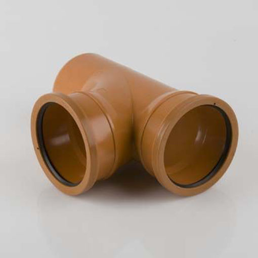 Picture of Underground 110mm x 87½° B5101 Double Socket Branch