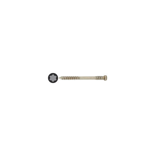 Picture of Spax Cylinderical Head T-Star Decking Screw Stainless Steel 5 x 70mm box of 100