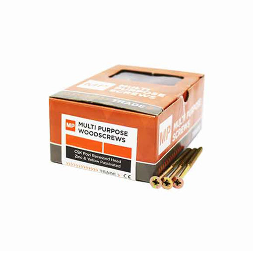 Picture of Samac 5mm x 40mm ZYP Chipboard Screws Box of 200