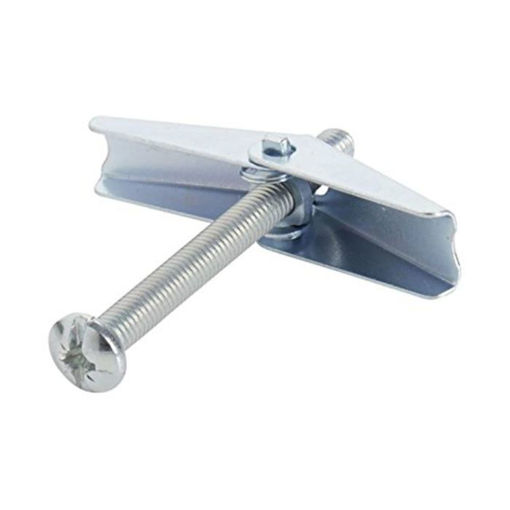 Picture of Samac M5x50mm Spring Toggle Plasterboard Cavity Fixing (Pack of 10)