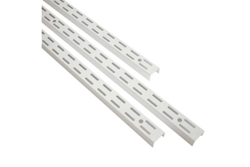 Picture of Twin Slot Shelving 430mm White Upright