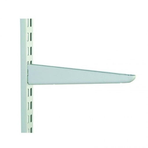 Picture of Rothley Twin Slot Shelving White Bracket 270mm 10.5"