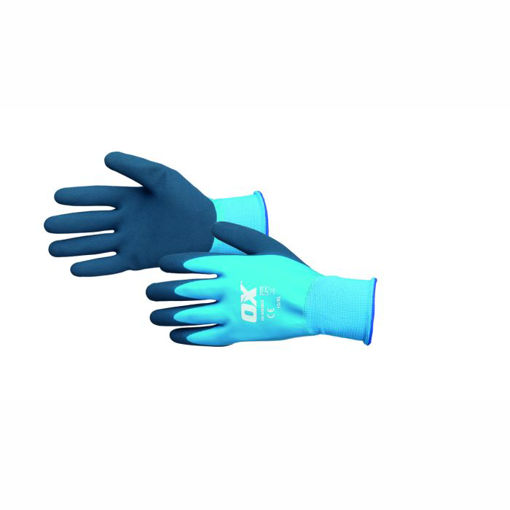Picture of OX Waterproof Latex Gloves Size 10 (XL)