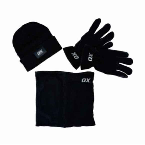 Picture of OX Winter Essentials Set - Beanie/Gloves/Neck Warmer
