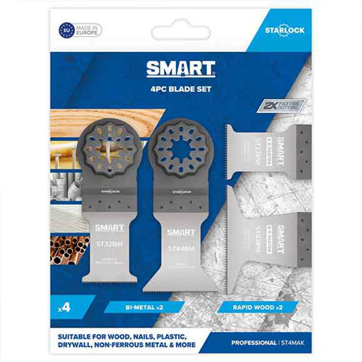 Picture of SMART Starlock 4 Piece Blade Set 