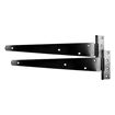 Picture of Timco Medium Tee Hinge 450mm 18" Black (Pair)