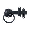 Picture of Timco Plain Ring Handled Gate Latch 150mm / 6" Black