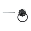 Picture of Timco Plain Ring Handled Gate Latch 150mm / 6" Black