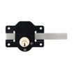 Picture of Timco Long Throw Gate Lock Single 50mm Black