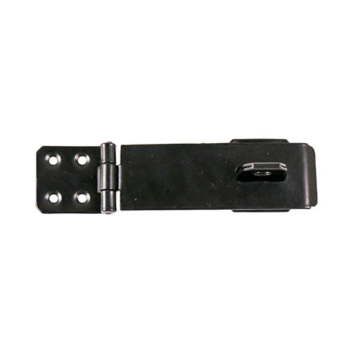 Picture of Safety Pattern Hasp & Staple - Black 4 1/2" | 115mm 