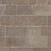 Picture of Brett Alpha Antique 140x140x50mm Medium Paviors Block Paving Charcoal 