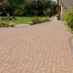 Picture of Brett Omega Paviors Block Paving 200x100x50mm Autumn Gold