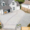 Picture of Beta 60mm Trio Mixed Size Block Paving 9.2m2 Pack Silver Haze