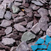 Picture of Bulk Bag 40mm Plum Slate Chippings