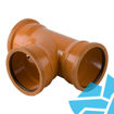 Picture of Underground 110mm x 87½° B4081 Triple Socket Branch