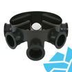 Picture of Underground 450mm B5494 Dia. Chamber Base (225mm Invert) (Inc. 3 Socket Plugs) 110mm