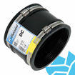 Picture of Fernco DC115 Drain Coupling 100mm Black