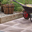Picture of Brett Broadway Economy Riven Utility Paving Slabs 450x450x32mm Natural