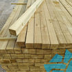 Picture of 75x75 x 2.4m Green Treated Timber Fence Post