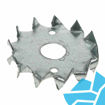 Picture of Galv Timber Connectors Double Sided M12 x 50mm