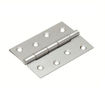 Picture of 76 x 50 x 1.5mm Light Butt Hinge (Pair) Satin Chrome