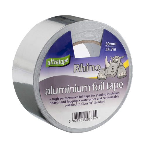 Picture of Ultratape Aluminium Foil Tape 50mm x 45.7m
