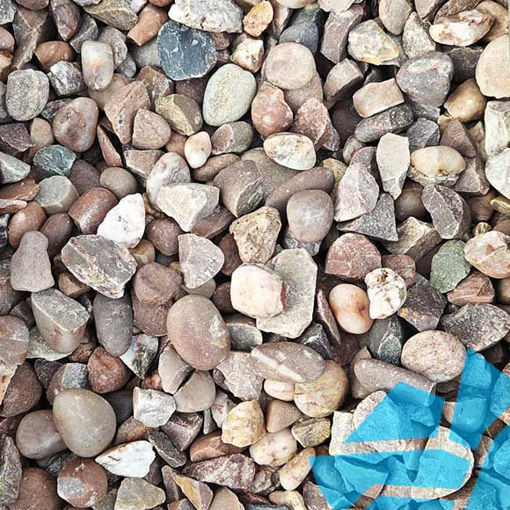 Picture of Small Bag Staffordshire Pink Gravel 10-20mm