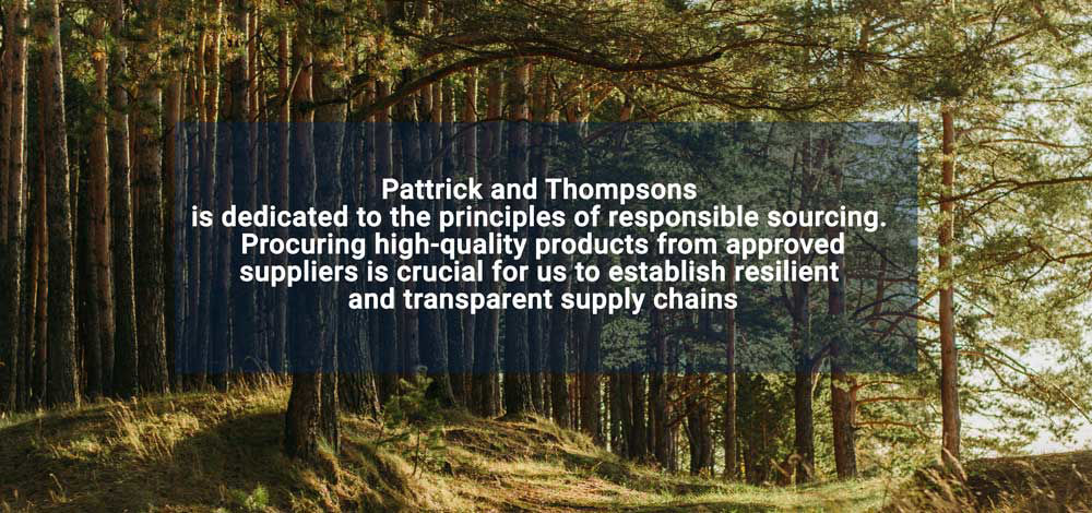 Pattrick and Thompsons sustainable timber products